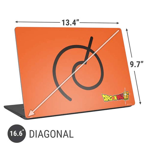 Dragon Ball Super Whis Symbol Universal Laptop 16.6in (13.4 x 9.7in) Skin